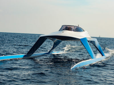 Glider Yacht catamaran