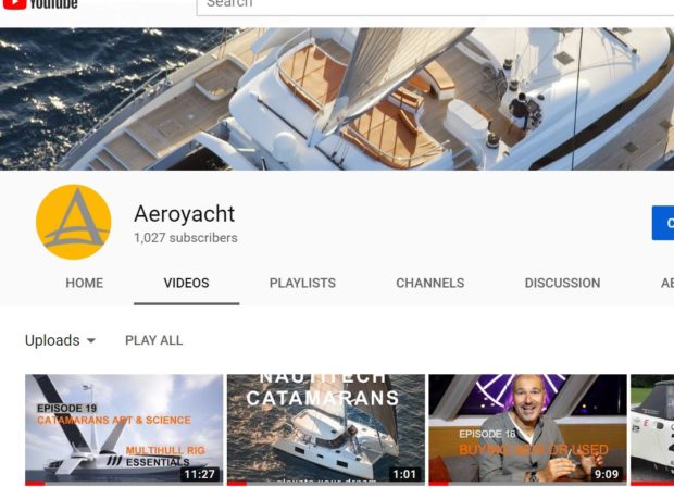 Aeroyacht Catamaran Channel YouTube