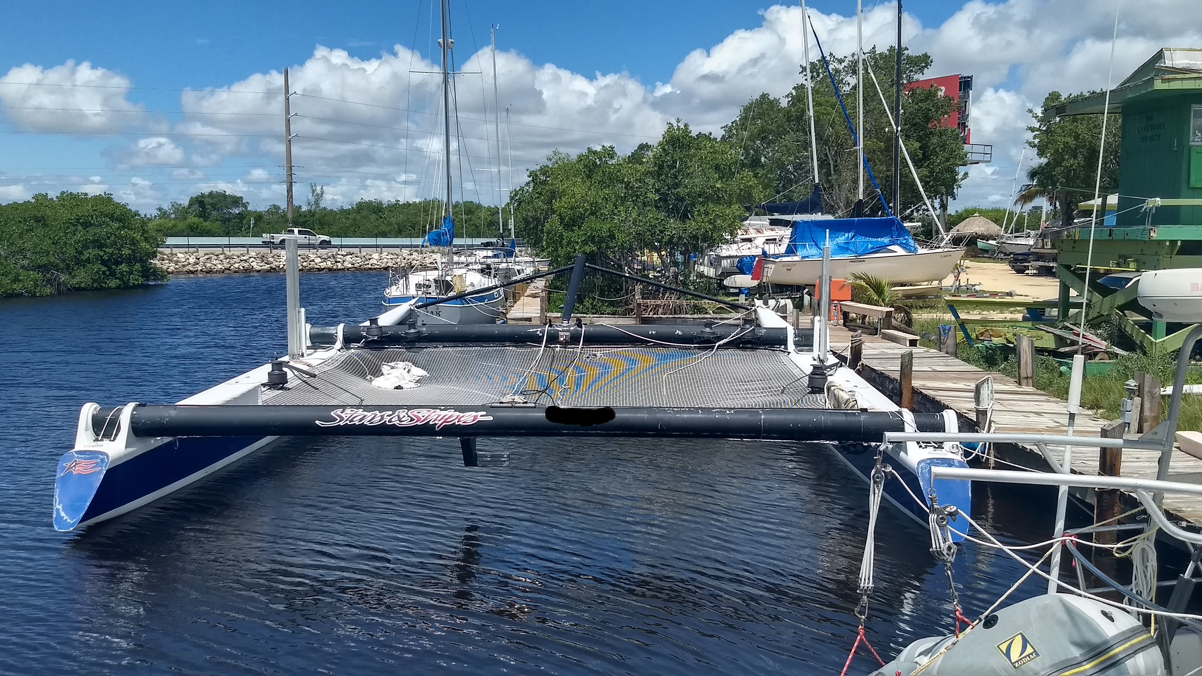 Stars & Stripes 88 Americas Cup Catamaran Fors Sale by Aeroyacht in Florida