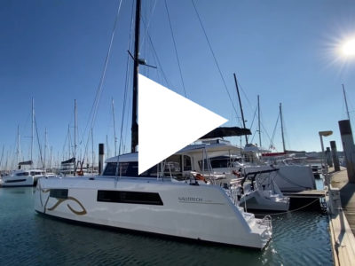 Nautitech 44 catamaran walkaround review video