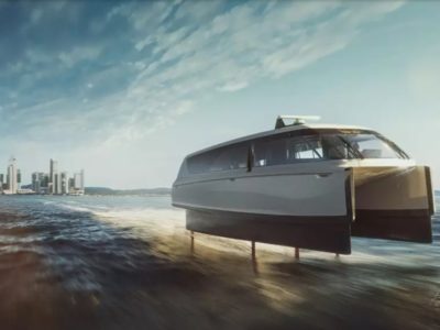 Worlds Fastest Foiling Ferry - Aeroyacht
